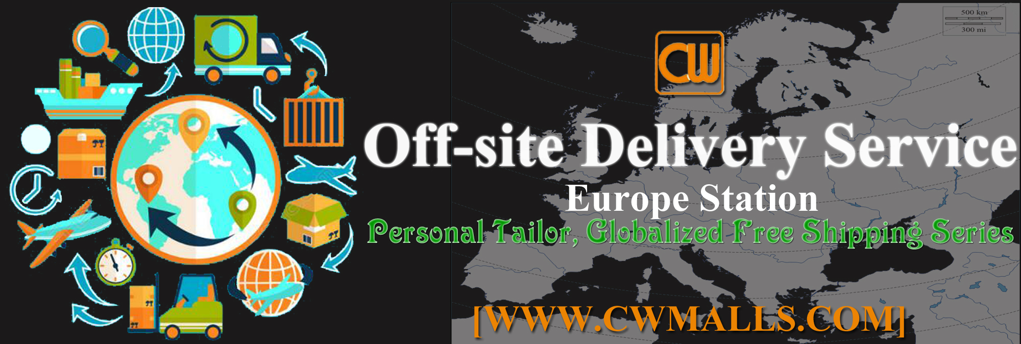 Personal Tailor, Globalized Free Shipping Series — CWMALLS Off-site Delivery Service