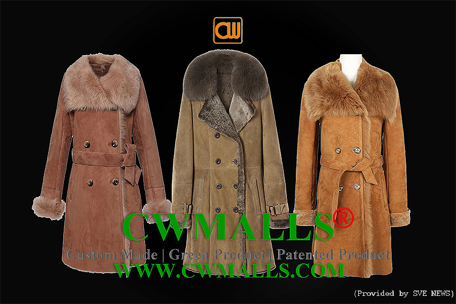 11.2 CWMALLS Women Shearling Coat