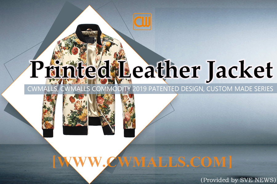 2019.2.25 printed leather jacket 2